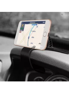   Univerzális Műszerfalra Csíptethető Telefontartó Autós Használatra