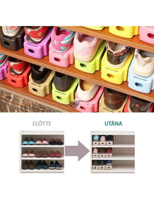 Helytakarékos Cipőtároló és Rendező Rendszer Cipőszekrényekhez