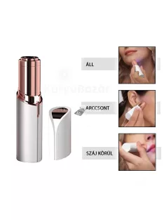 Hordozható női arcszőrtelenítő készülék utazáshoz