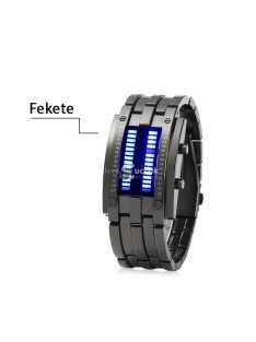   Exkluzív Bináris LED Karóra - Modern Technológia és Stílusos Időmérő Eszköz