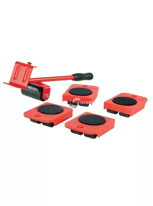 Bútormozgató és bútorszállító készlet 5 db-os, könnyű bútoráthelyezéshez és szállításhoz