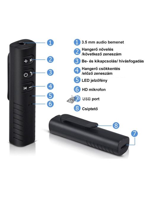 Mini Vezeték Nélküli Bluetooth Adapter Számítógépes Eszközökhöz