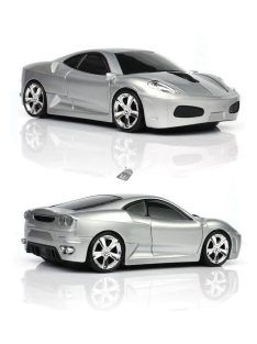   Kék Bluetooth-os kisautó formájú vezeték nélküli egér