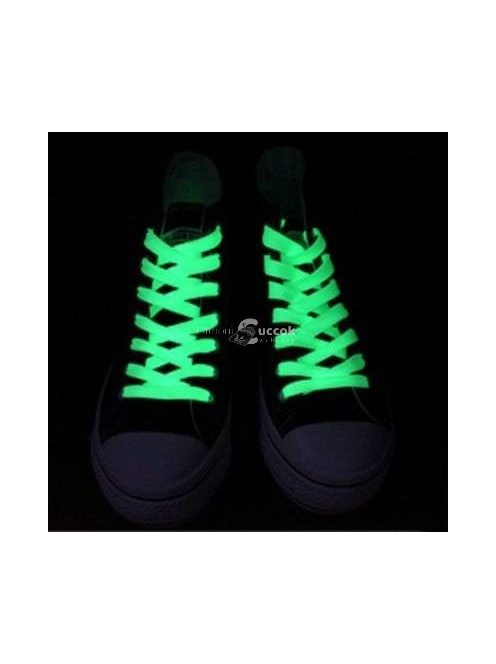 Foszforeszkáló Zöld Cipőfűző Éjszakai Láthatóságért