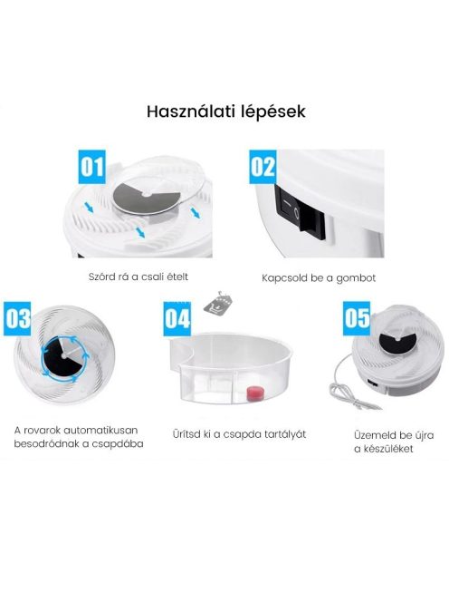 Elektromos Rovarcsapda és Légyfogó Hatékony Kártevőirtáshoz