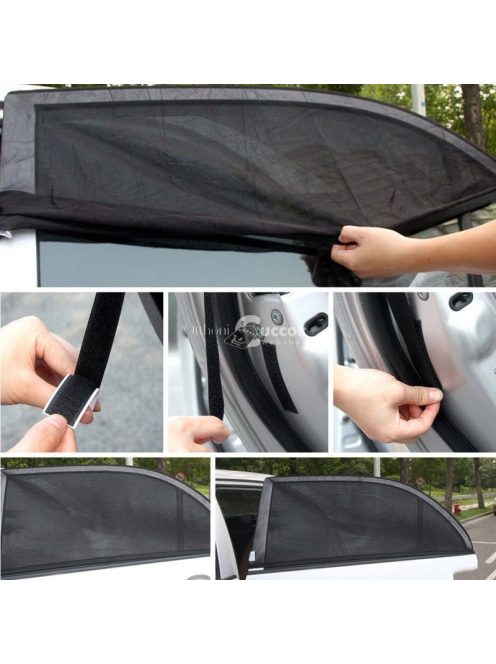 Univerzális autós napellenző függöny, 2 darabos készlet