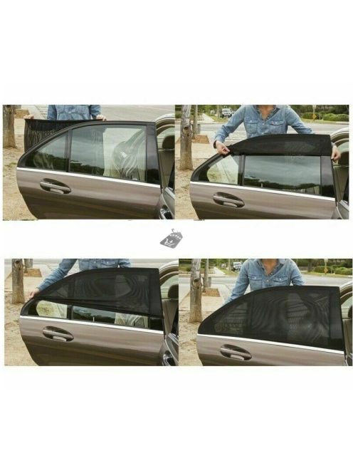 Univerzális autós napellenző függöny, 2 darabos készlet