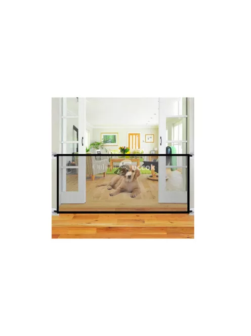 Biztonsági rácsos elválasztó ajtó kutyáknak és macskáknak otthoni használatra