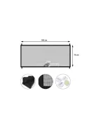 Biztonsági rácsos elválasztó ajtó kutyáknak és macskáknak otthoni használatra