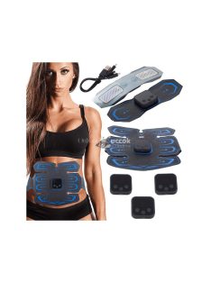   3 az 1-ben EMS elektromos hasizom stimulátor - elektrostimulátor izomformáláshoz és erősítéshez