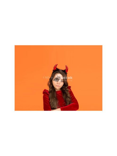 Ördög Szarv Fejpánt Halloween és Farsangi Jelmez Kiegészítő Gyerekeknek és Felnőtteknek