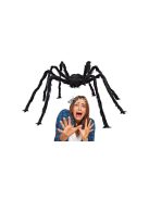 Halloween óriás pók dekoráció kültéri és beltéri használatra, ijesztő parti kiegészítő