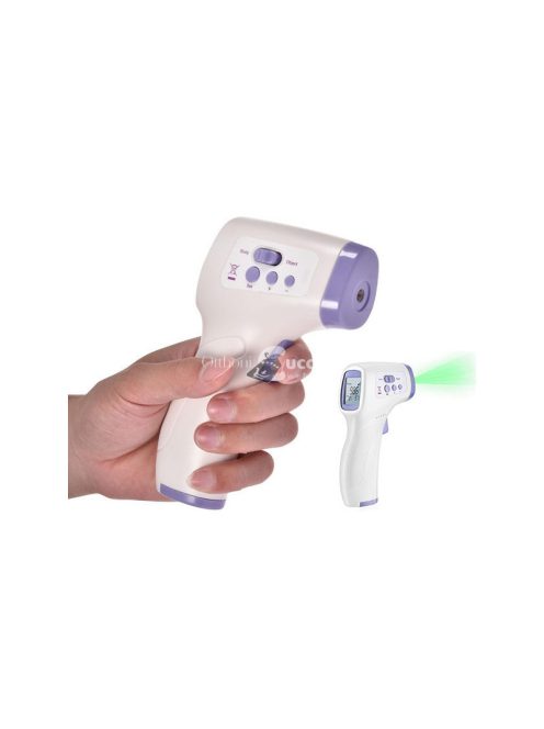2 az 1-ben infravörös érintésmentes orvosi hőmérő test- és felülethőmérséklet mérésére