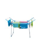 Nagy méretű összecsukható ruhaszárító állvány - kényelmes és praktikus tárolási megoldás otthonra.