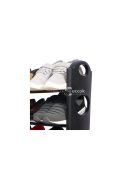 Cipőtartó cipősszekrény 12 pár cipő tárolására, polcos kialakítással