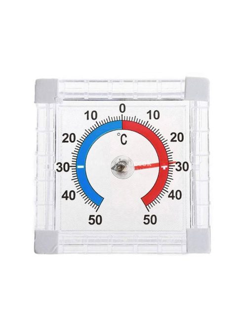 Kültéri ablakra ragasztható hőmérő - pontos hőmérsékletmérés ablakon kívül