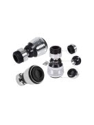 Lélegző 360°-ban mozgatható csapvízcsap kiterjesztés konyhai használatra