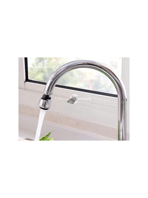 Lélegző 360°-ban mozgatható csapvízcsap kiterjesztés konyhai használatra