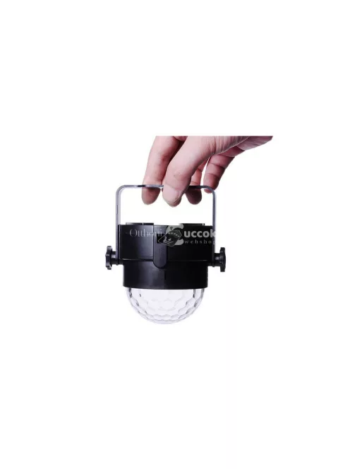 Diszkógömb LED fényeffekt RGB vetítő - Buli fényeffektek, diszkó lámpa, party dekorációs világítás