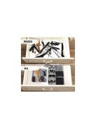 Kétszintes konyhai evőeszköztartó fiókba - praktikus evőeszköz rendező és tároló megoldás