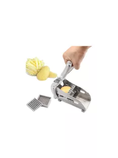   Nagy méretű burgonyaszeletelő és burgonyatörő konyhai eszköz