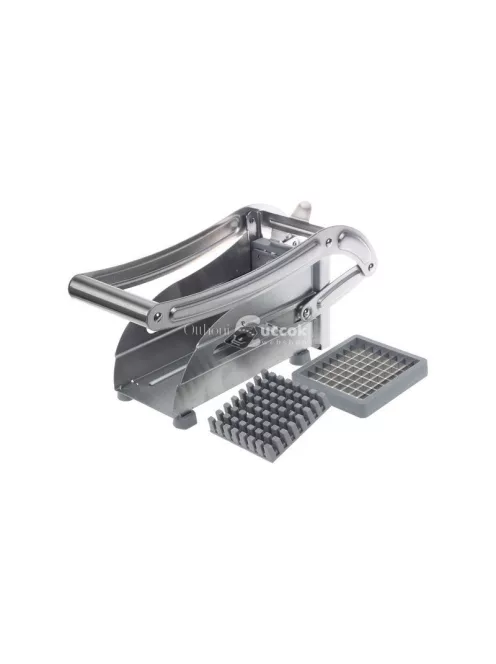 Nagy méretű burgonyaszeletelő és burgonyatörő konyhai eszköz