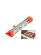 Összecsukható sütő alátét és csepegtetőtálca konyhai kiegészítőként sütéshez és szárításhoz