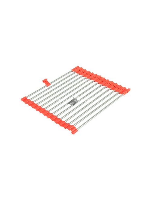 Összecsukható sütő alátét és csepegtetőtálca konyhai kiegészítőként sütéshez és szárításhoz