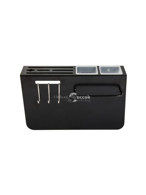 Kés tartó és szárító konyhai szervező - praktikus eszközök tárolására és rendszerezésére.