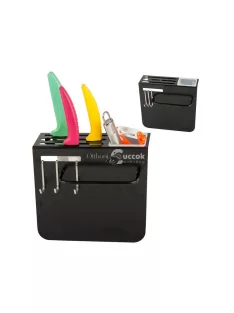 Konyhai kés tartó és szervező késszárító állvány