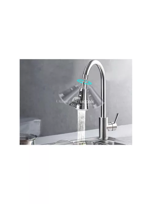 3 az 1-ben konyhai adapter perlator víztakarékos csaptelep kiegészítővel