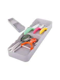   Konyhai evőeszköz fiókrendező és tároló - Praktikus konyhai rendszerező megoldás evőeszközök tárolására