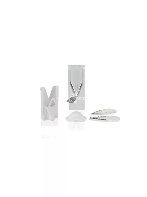 Zöldség- és gyümölcsszeletelő és reszelő - Konyhai eszköz egyszerű használattal és gyors eredménnyel.