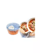 Zöldségaprító és hagymavágó szeletelő - Konyhai chopper és zöldségvágó eszköz