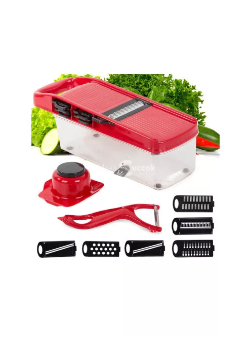 Zöldség szeletelő 6 az 1-ben multifunkciós konyhai eszközkészlet