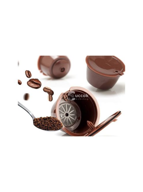 3 db újrafelhasználható Dolce Gusto kompatibilis kávékapszula készlet