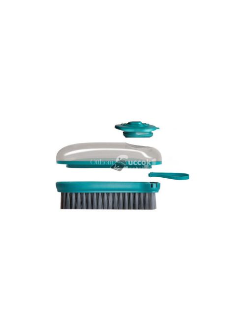 Tisztítókefe beépített folyadékadagolóval háztartási és ipari felhasználásra