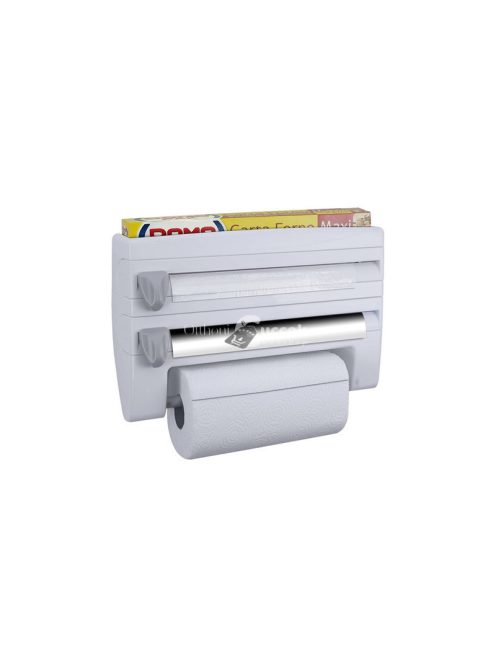 4 az 1-ben konyhai fólia és papírtartó szervező rendszer