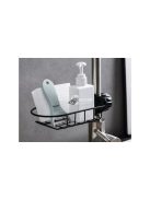 Mosogató rendező konyhai tároló kosár csapra szerelhető polc