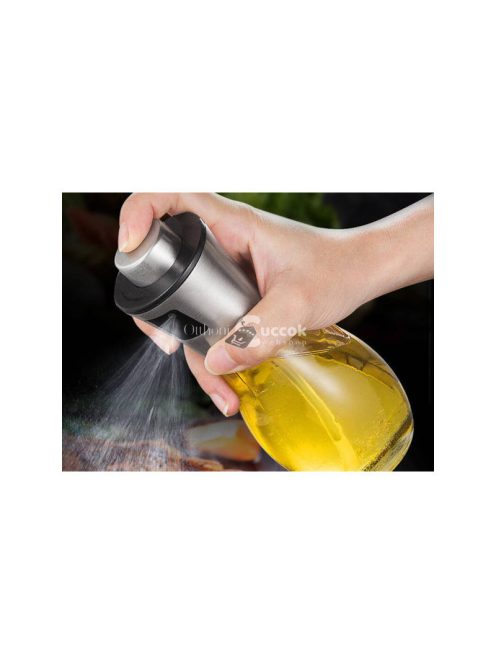 Olajpermet és ecetadagoló spray - konyhai eszköz főzéshez és sütéshez, egészséges étkezéshez, praktikus konyhatechnika