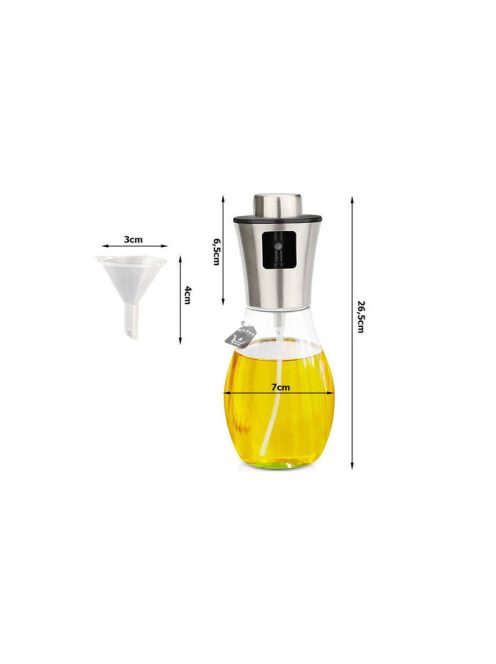 Olajpermet és ecetadagoló spray - konyhai eszköz főzéshez és sütéshez, egészséges étkezéshez, praktikus konyhatechnika