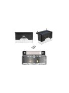 Napelemes LED Kerti és Lépcső Lámpa 4 db - Terasz, Kerítés, Éjjeli Fényérzékelővel