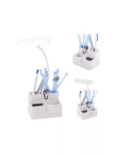   Iskolai íróasztali LED lámpa 24 LED-del és beépített tárolóval