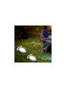 Napelemes LED talajlámpák kertbe, 4 db - Kutyatej design
