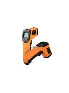 Érintésmentes lézeres hőmérő -50°C és +380°C közötti mérési tartománnyal