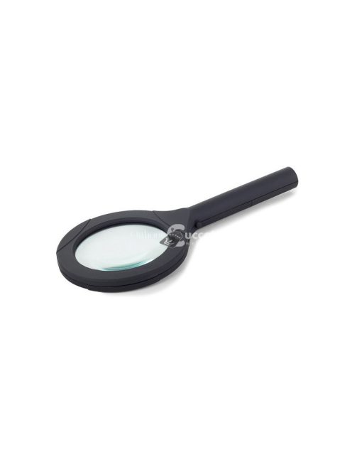 Kézi olvasólupa 3x nagyítással, SMD LED világítással, üveglencsével olvasáshoz és részletvizsgálathoz