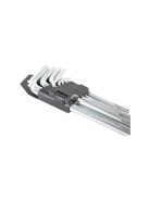 Hatlapkulcsok 1,5-10 mm 9 darabos professzionális kulcskészlet szerelési munkákhoz