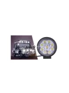 Munkalámpa halogén kör alakú 9 LED 27W nagy teljesítményű keresőfény kültéri és ipari használatra