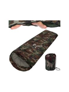   Alvózsák Múmia Mintás Kapucnis Takaró Turistáknak Melegítő Funkcióval