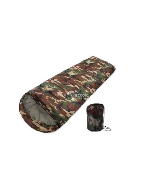 Alvózsák Múmia Mintás Kapucnis Takaró Turistáknak Melegítő Funkcióval